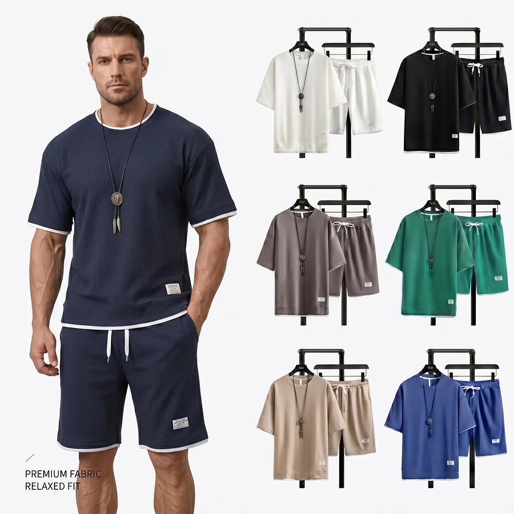 Street Summer Fashion - Ensemble de survêtement décontracté pour homme