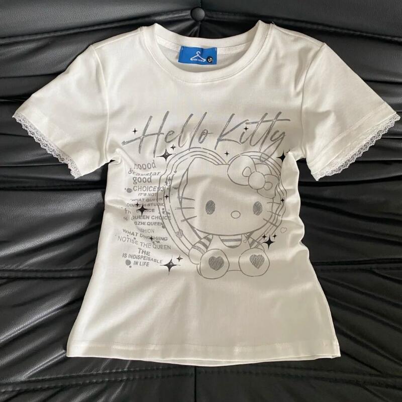Street Summer Fashion - Nouveau T-shirt d'été pour femme, style