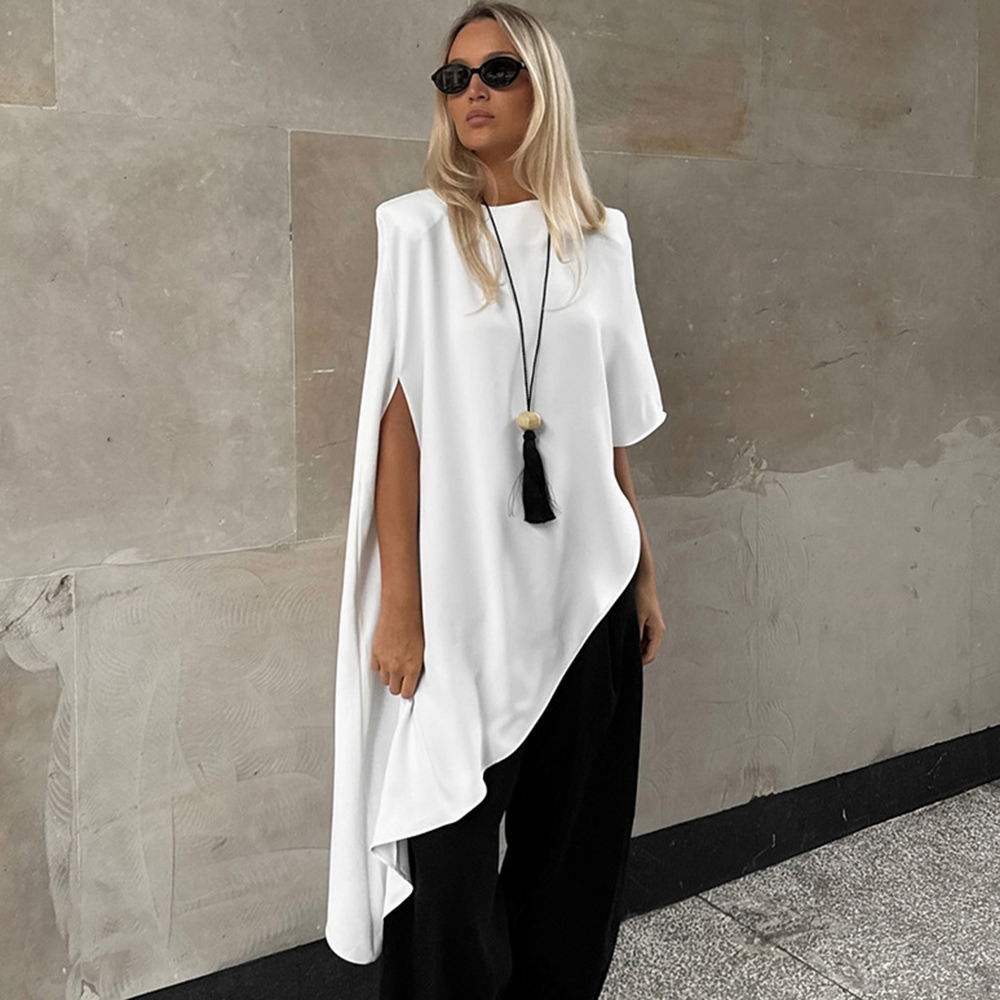 Street Fashion Look - Robe blanche tendance BWQ, sexy, à