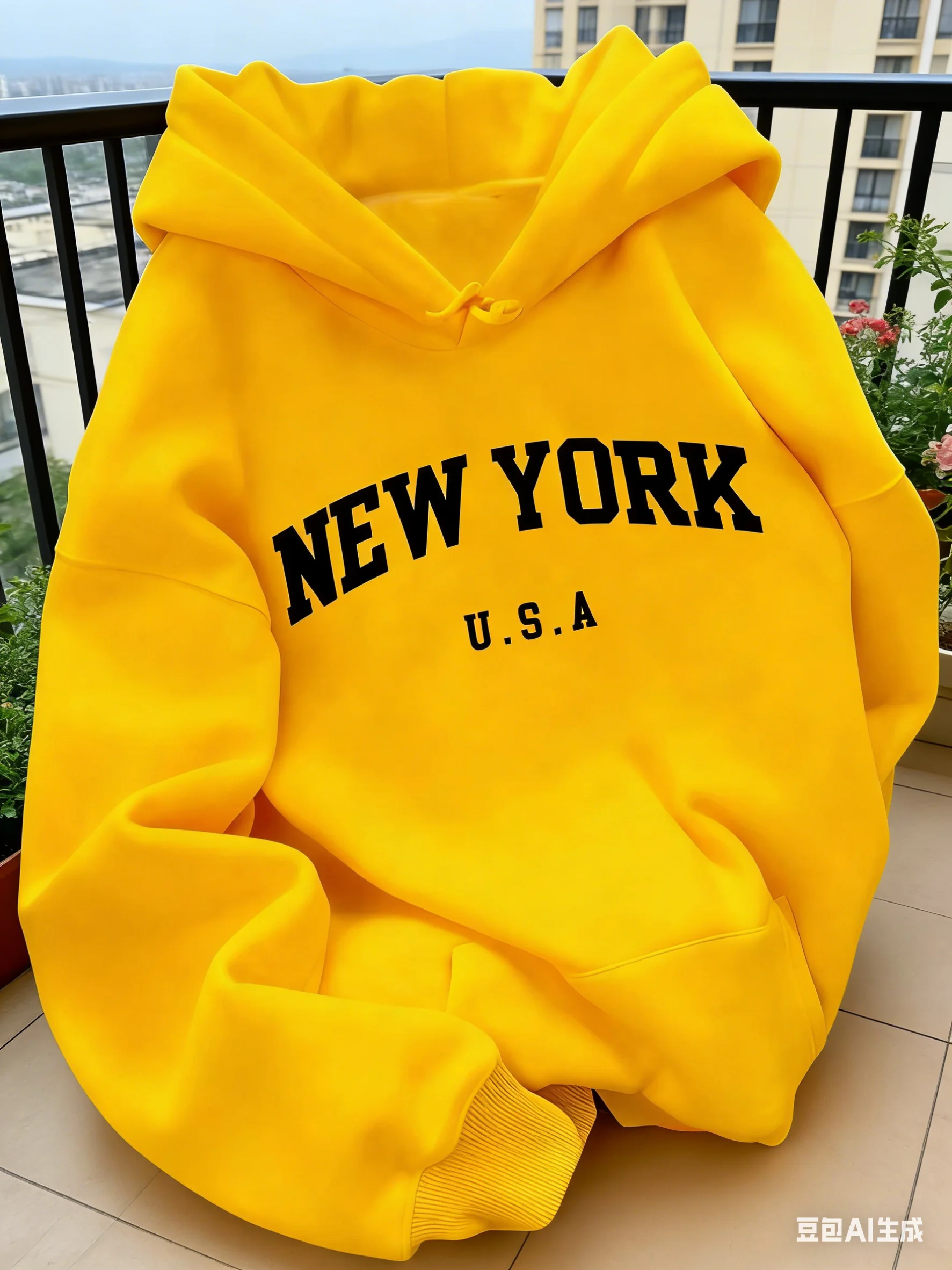 High Street Fashion New York - Sweat à capuche pour femmes coupe