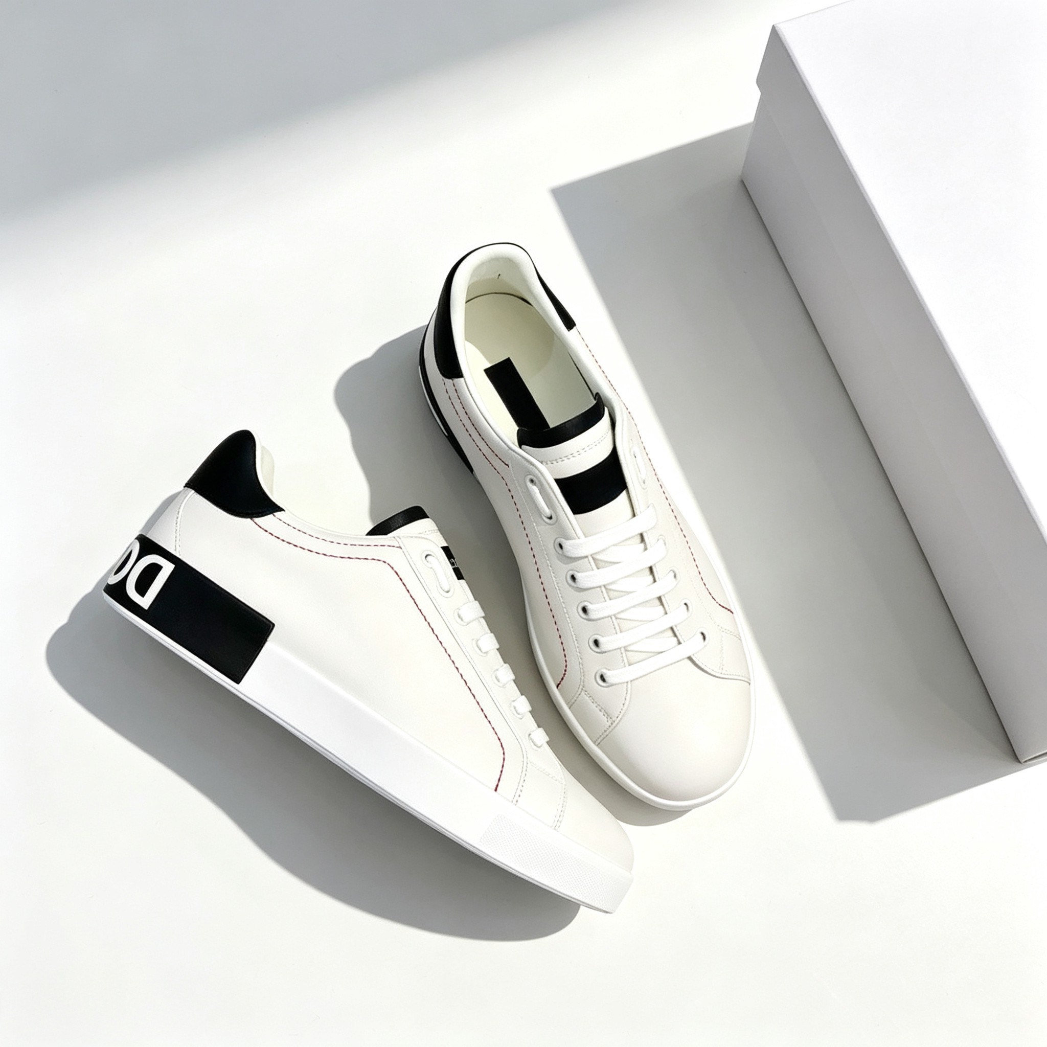 Street Fashion Korean - Baskets de sport décontractées blanches pour