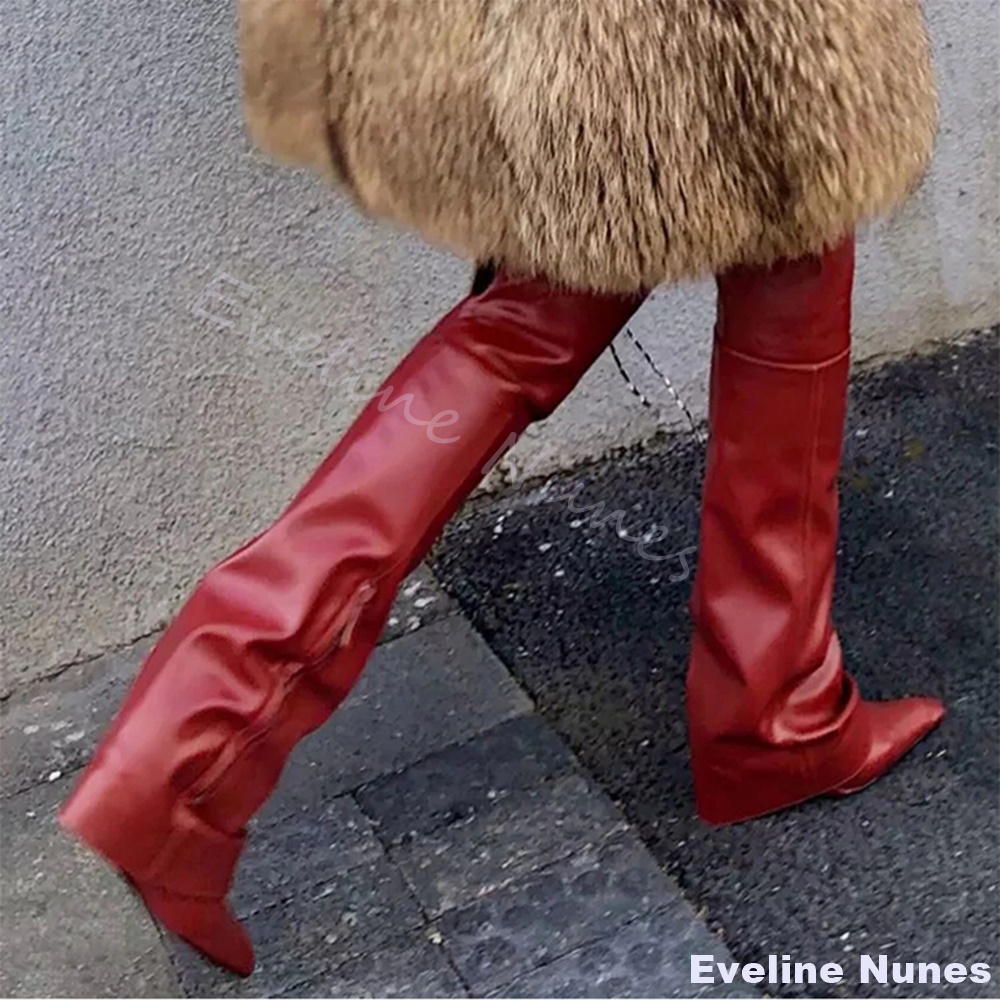 Street Fashion Rome 2025 - Bottes au dessus du genou à
