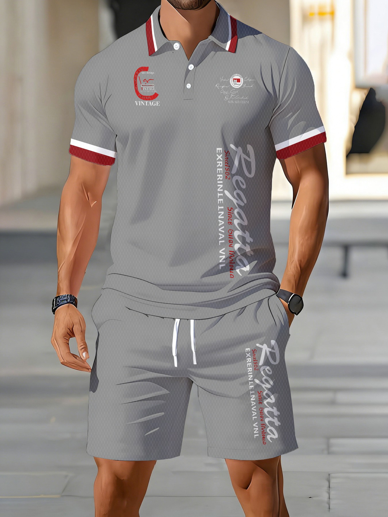 Street Fashion Summer 2026 - Nouvel ensemble de polos pour hommes