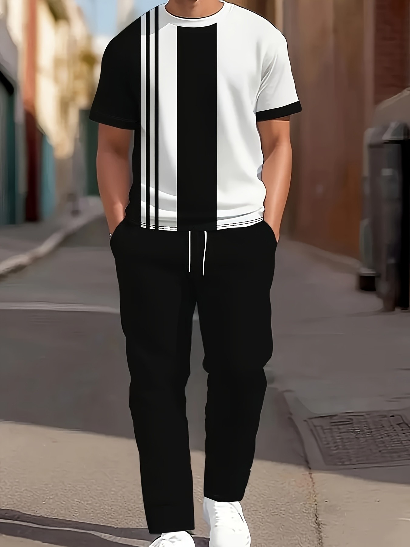 Street Fashion Summer 2026 - Nouvel ensemble homme été 2026 -