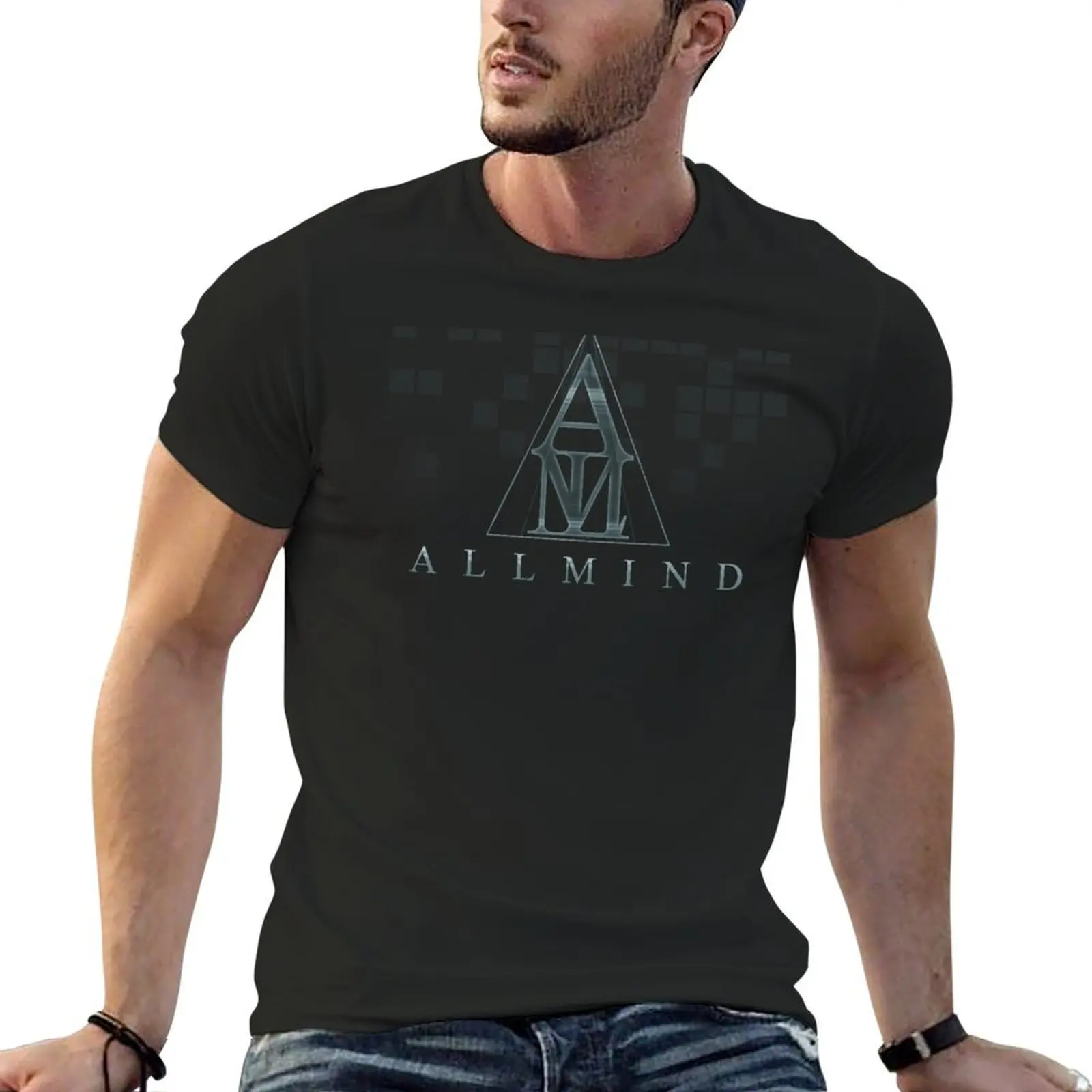 Street Fashion Korean - ALLMIND-T-shirt pour homme, streetwear, à la