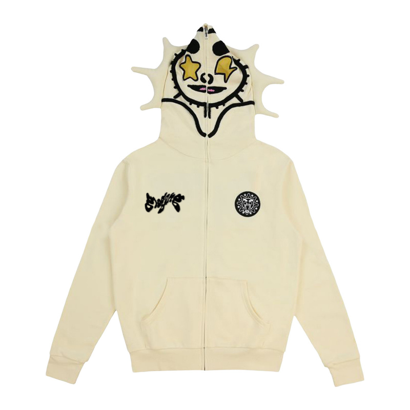 Street Fashion Japan 2025 - ♥ Nouveau sweat à capuche zippé