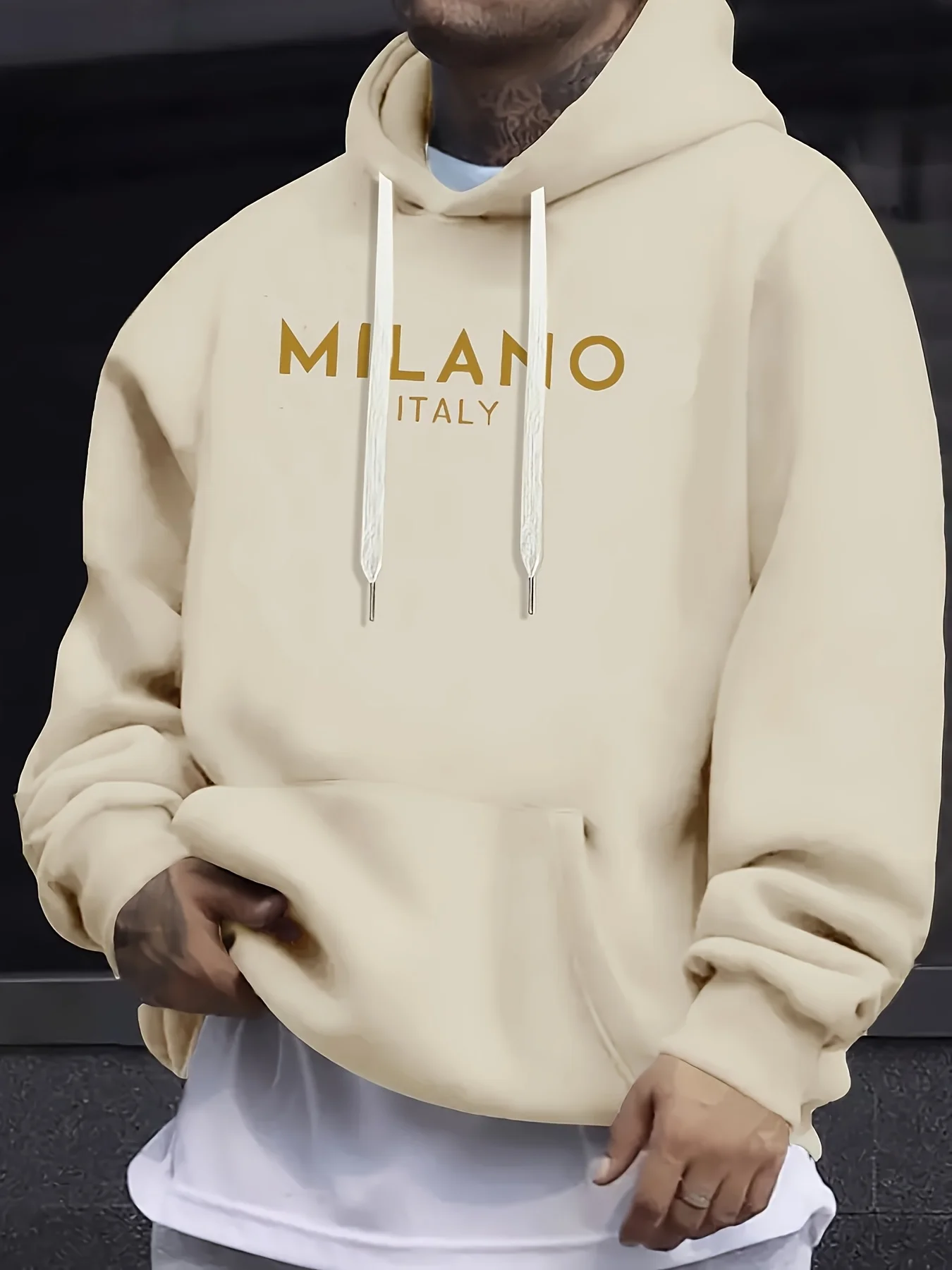 Sweat-shirt à capuche automne- - Street Fashion Milano avis et prix