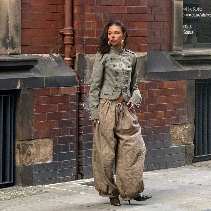 Veste Vintage à Col Montant Un - Street Fashion Trends 2026 avis et prix