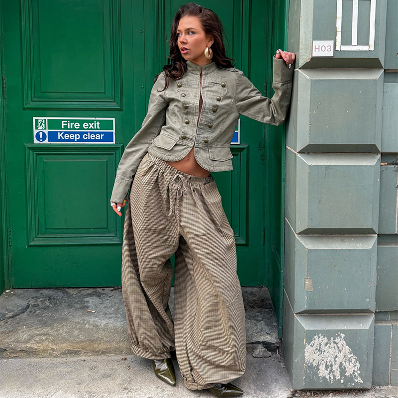 Veste Vintage à Col Montant Un - Street Fashion Trends 2026 avis et prix