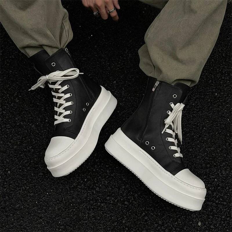 Chaussures montantes polyvalen - Street Fashion Rome 2026 avis et prix