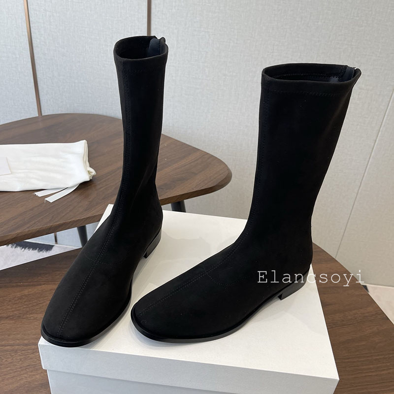 Bottes extensibles femmes bout - Street Fashion Rome 2025 avis et prix