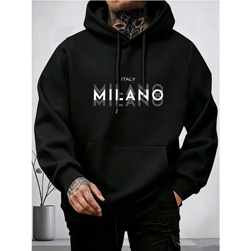 Sweat-shirt à capuche pour hom - Street Fashion Milano avis et prix