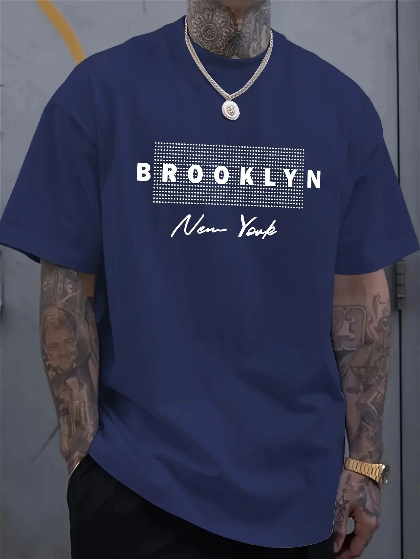 T-shirt pour homme avec imprim - Street Fashion In New York avis et prix