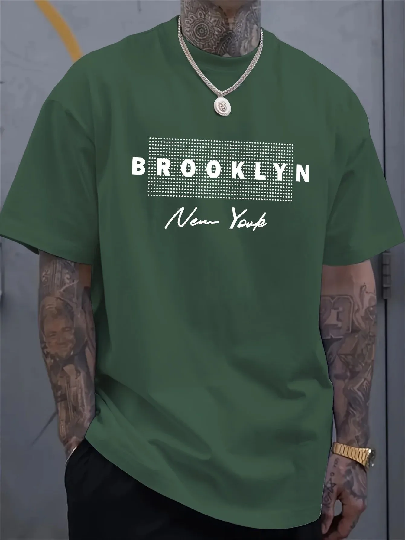 T-shirt pour homme avec imprim - Street Fashion In New York avis et prix