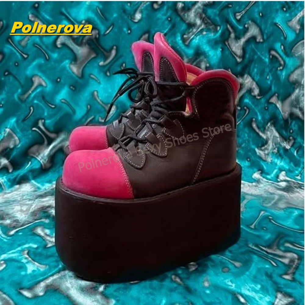 Bottes mi-mollet Y2K Punk à pl - Street Fashion Hot avis et prix