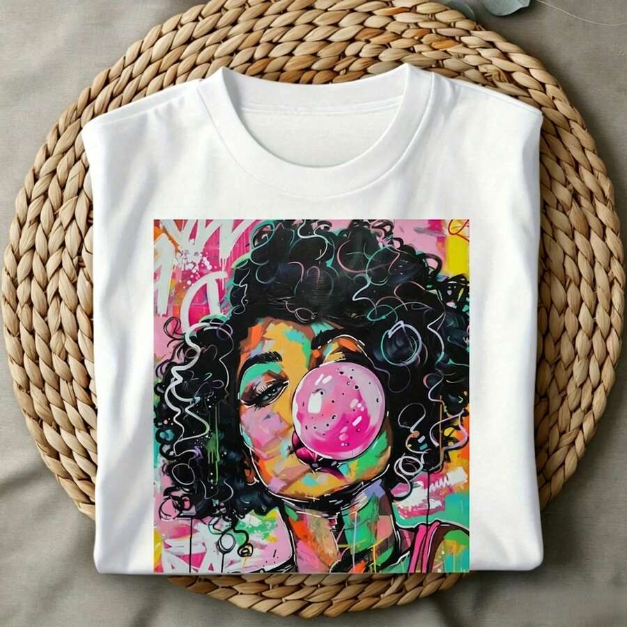 T-shirt graphique décontracté  - Street Fashion Trends 2026 avis et prix