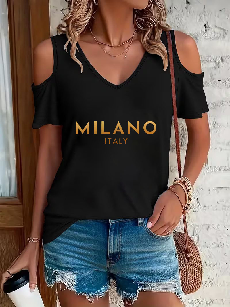 T-shirt imprimé Fashion Milano - Street Fashion Milano avis et prix