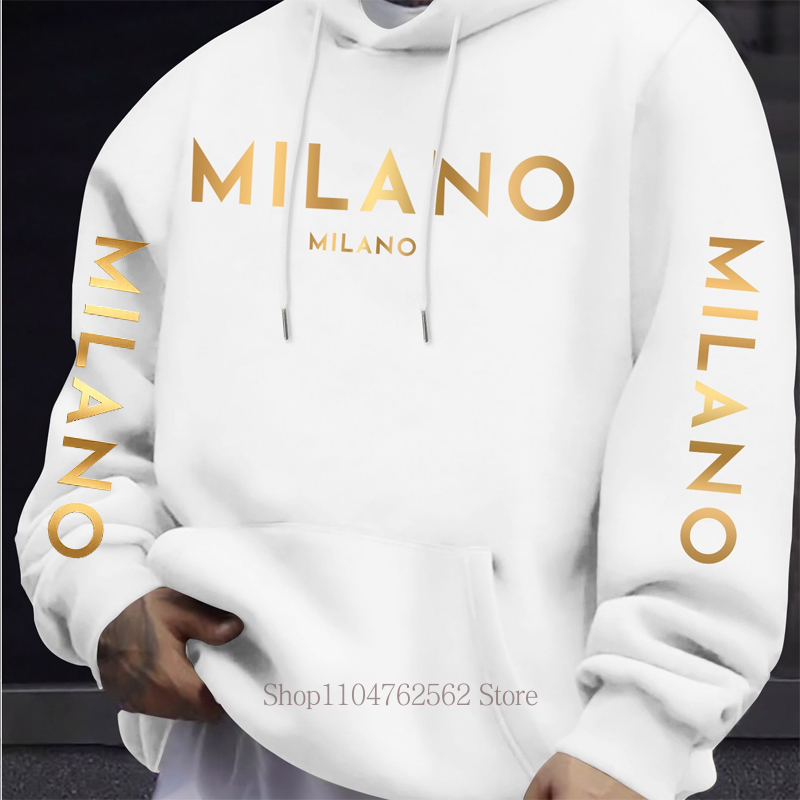 Sweat-shirt à capuche imprimé  - Street Fashion Milano avis et prix