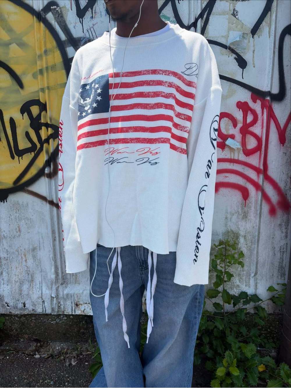 Nouveau haut à manches longues - Street Fashion American avis et prix