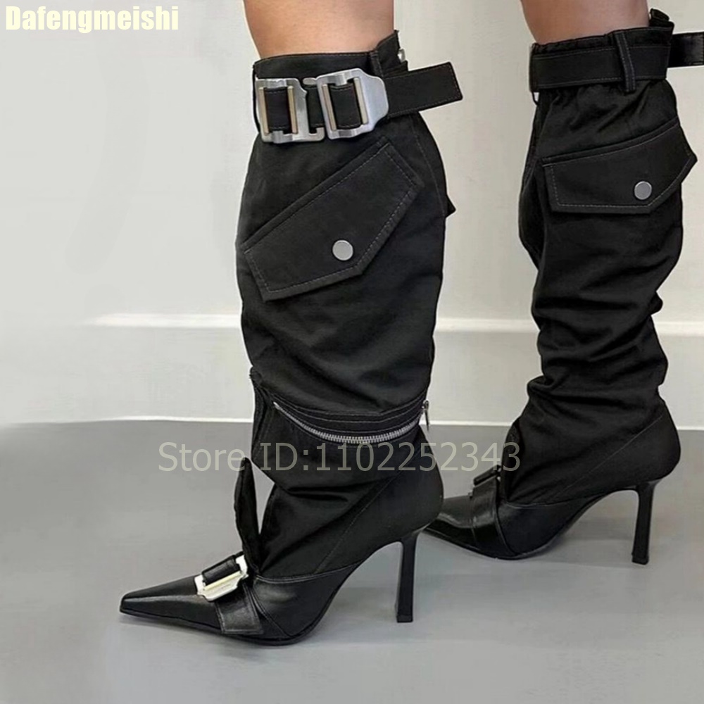 Bottes hautes pour femmes, bou - Street Fashion Rome 2026 avis et prix
