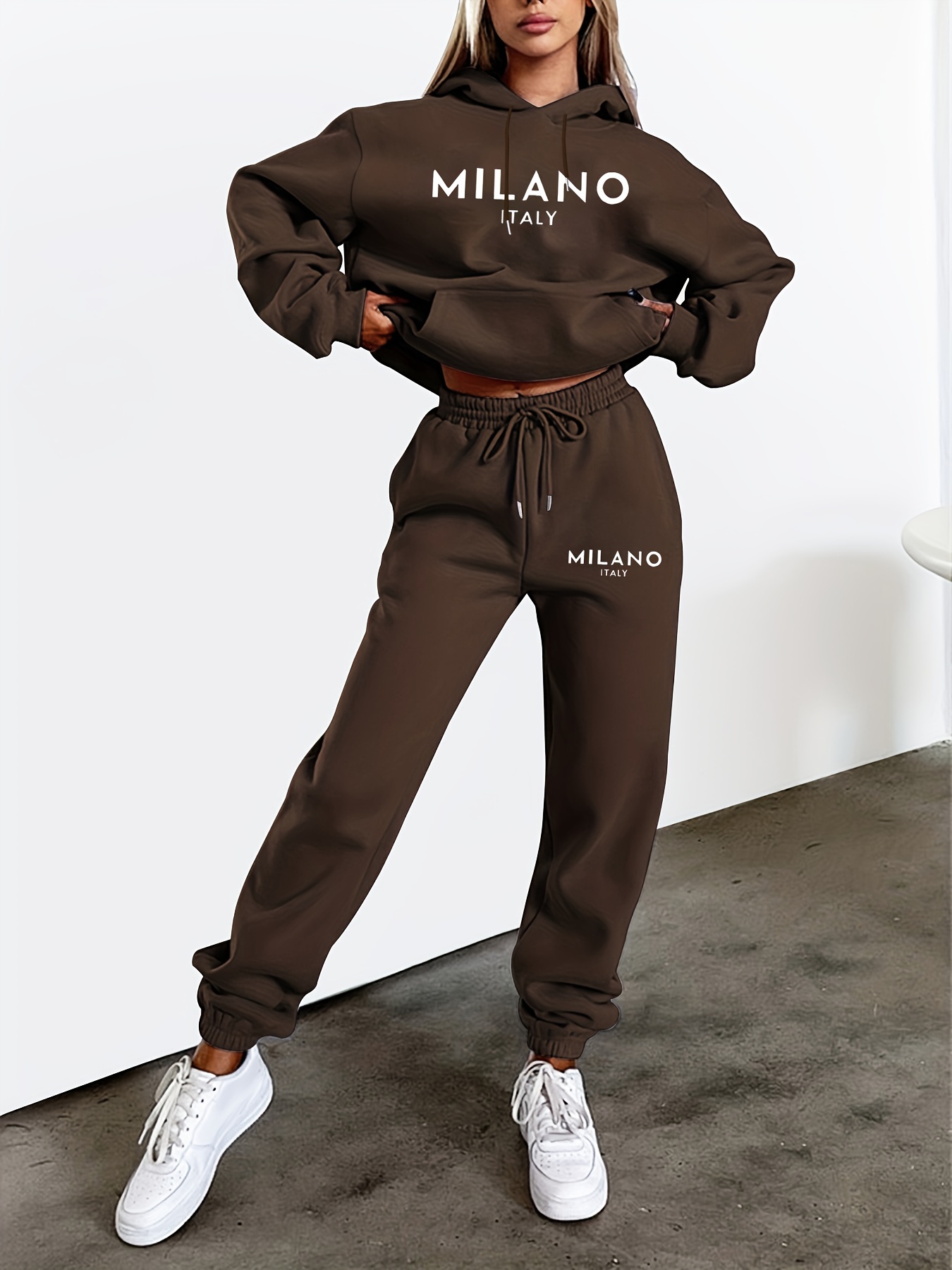 Ensemble sweat à capuche et pa - Street Fashion Milano avis et prix