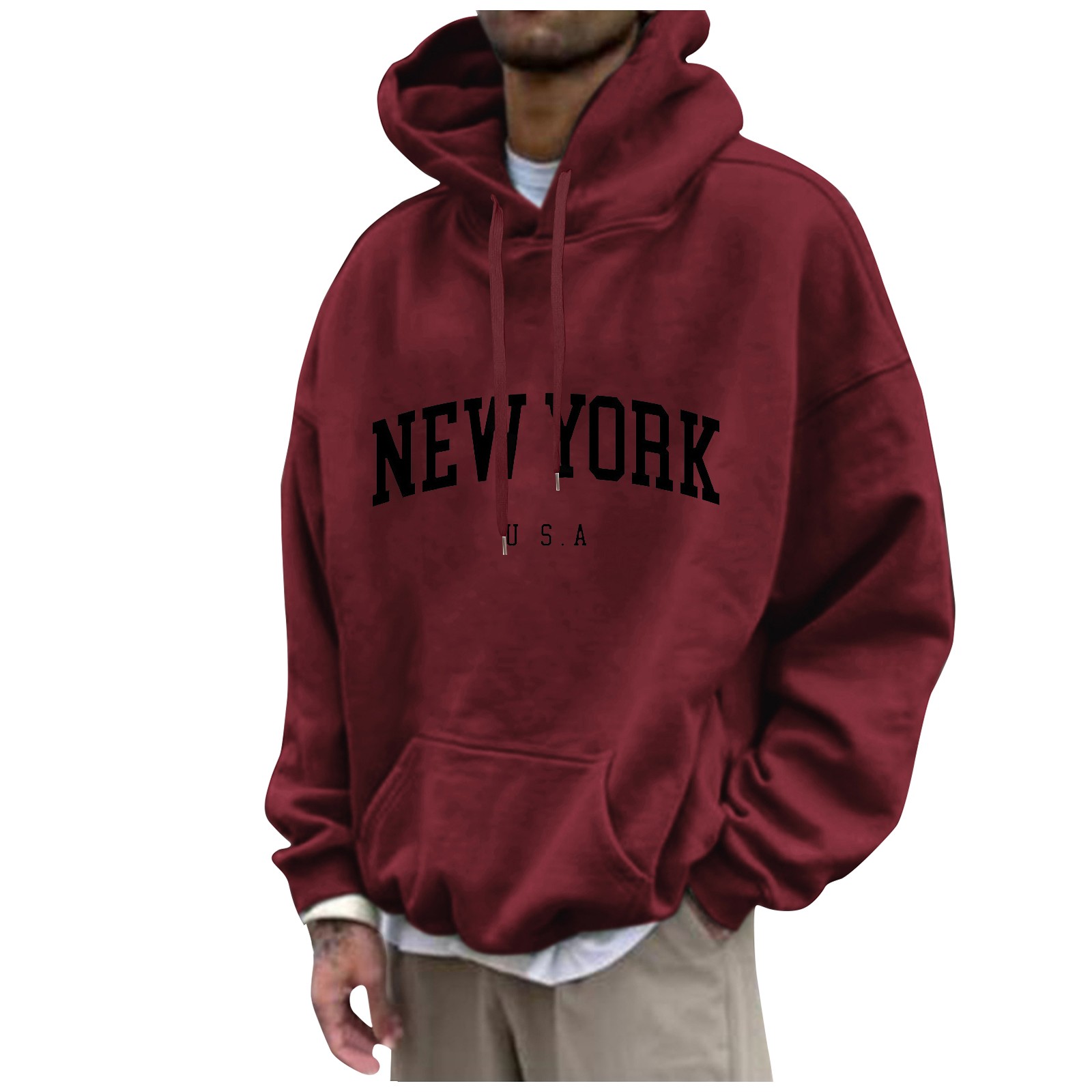 Sweats à capuche College New Y - High Street Fashion New York avis et prix