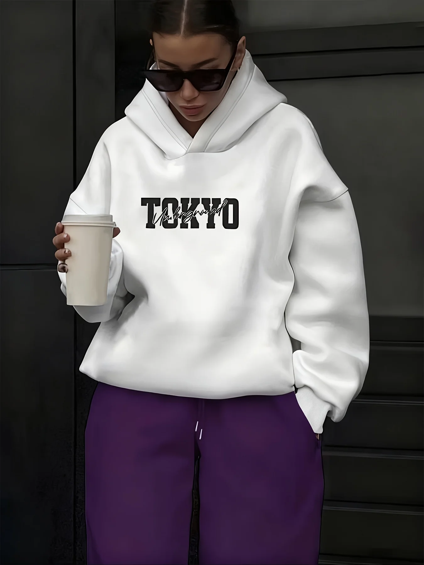 Sweat-shirt à capuche streetwe - Street Fashion In Tokyo avis et prix