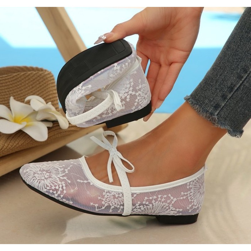 Chaussures plates Mary Jane en - Street Fashion Rome 2026 avis et prix