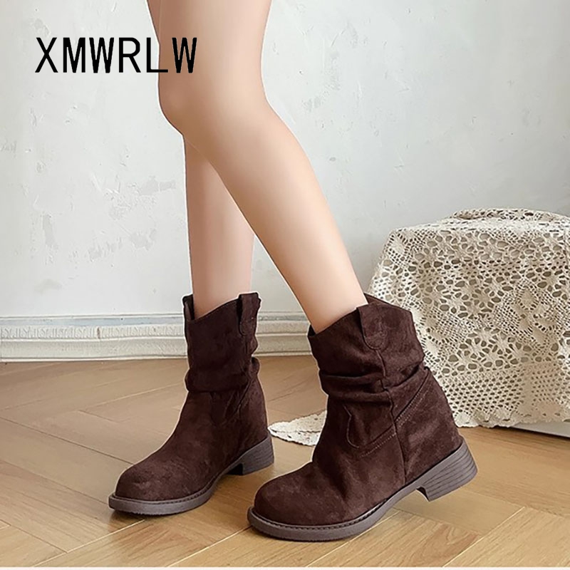 XMWRLW 2025 automne femmes bot - Street Fashion Rome 2025 avis et prix