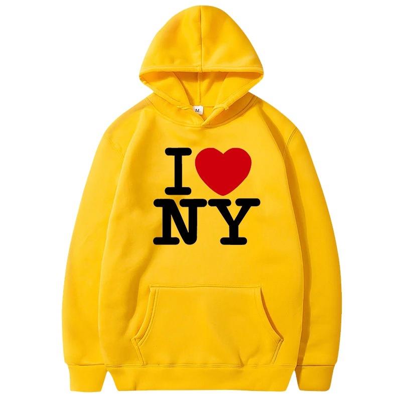 J'aime New York. Sweat à capuc - Street Fashion In New York avis et prix