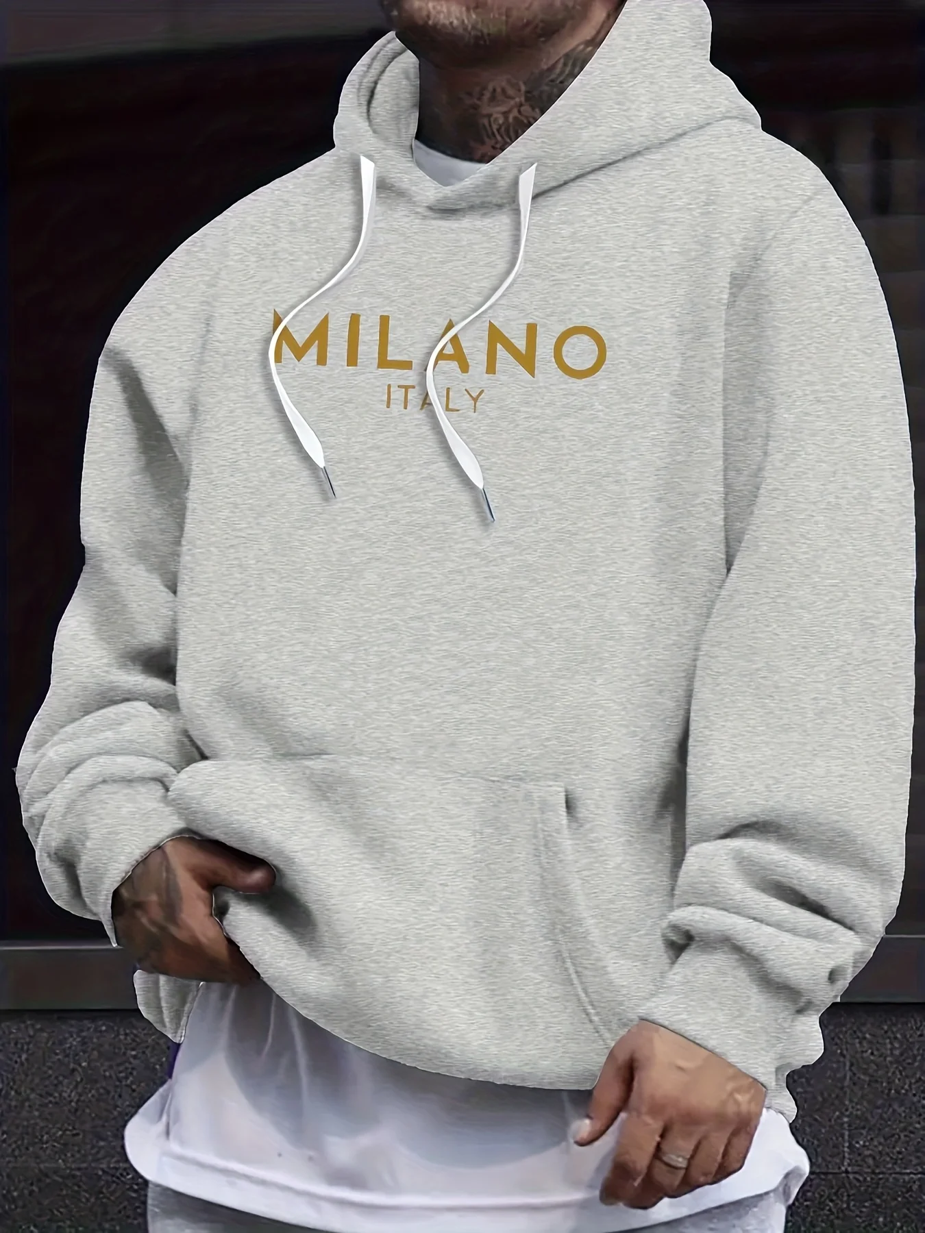 Sweat-shirt à capuche automne- - Street Fashion Milano avis et prix
