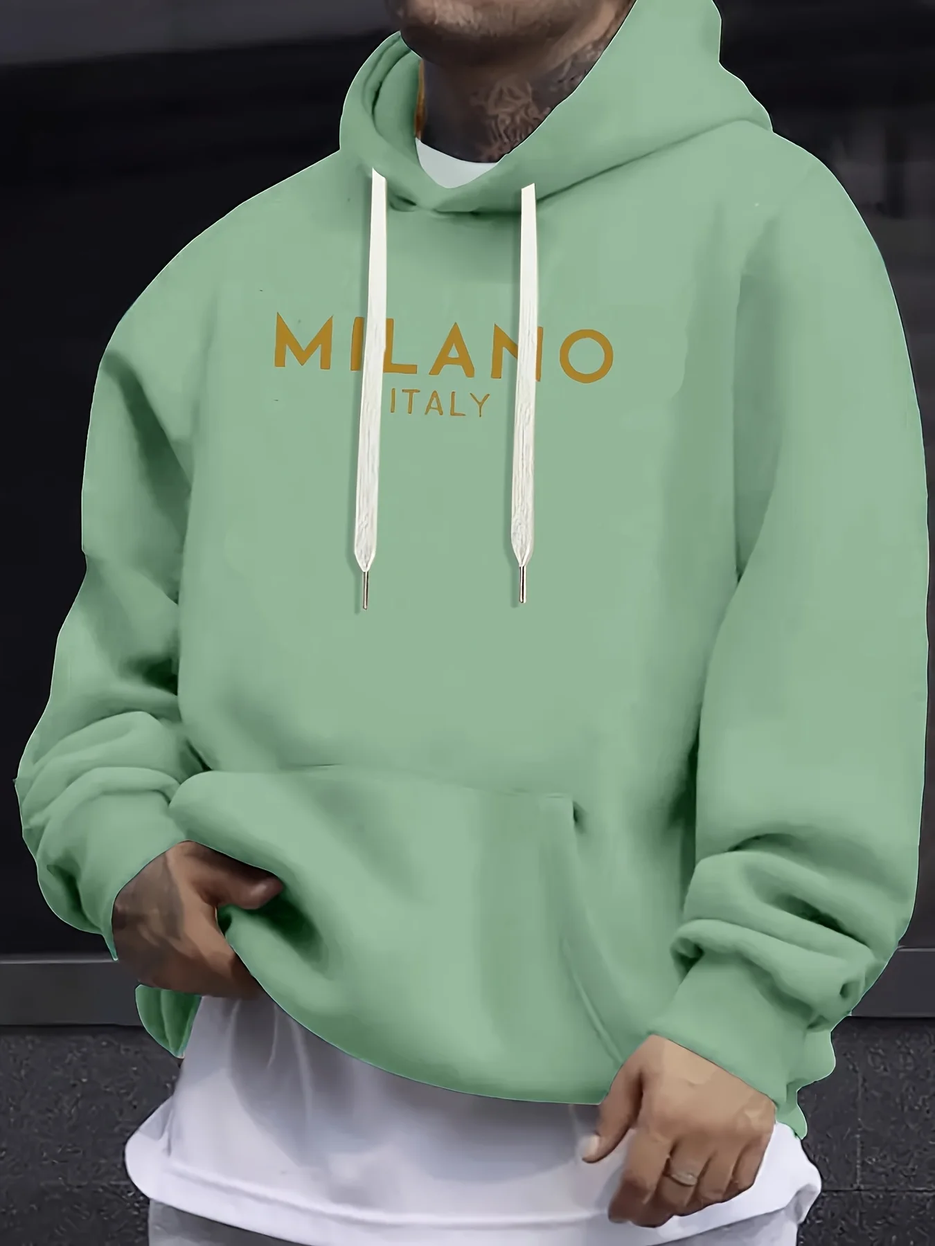 Sweat-shirt à capuche automne- - Street Fashion Milano avis et prix
