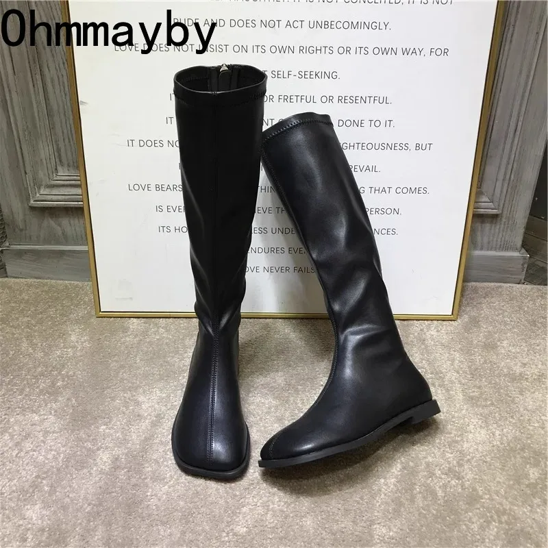 Bottes hautes extensibles pour - Street Fashion Korean avis et prix