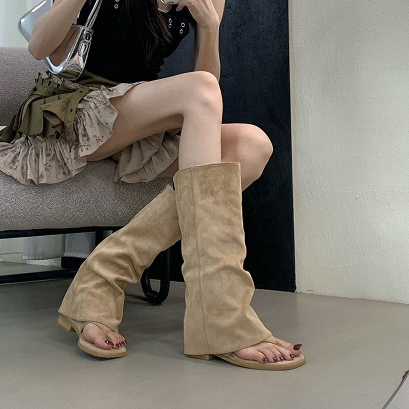 Bottes ajourées pour femmes, s - Street Fashion Korean avis et prix