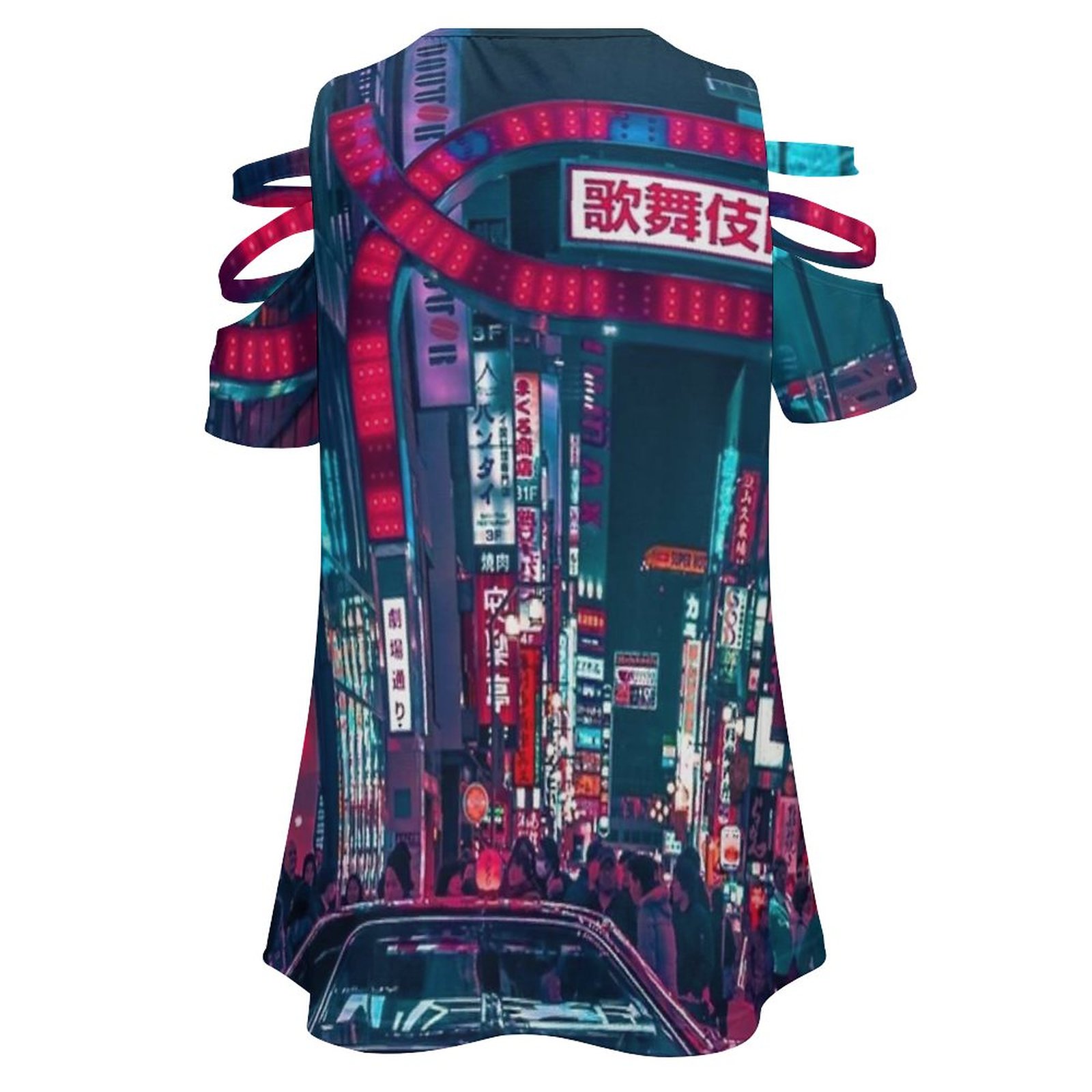 TakStreet-T-shirt à manches co - Street Fashion In Tokyo avis et prix