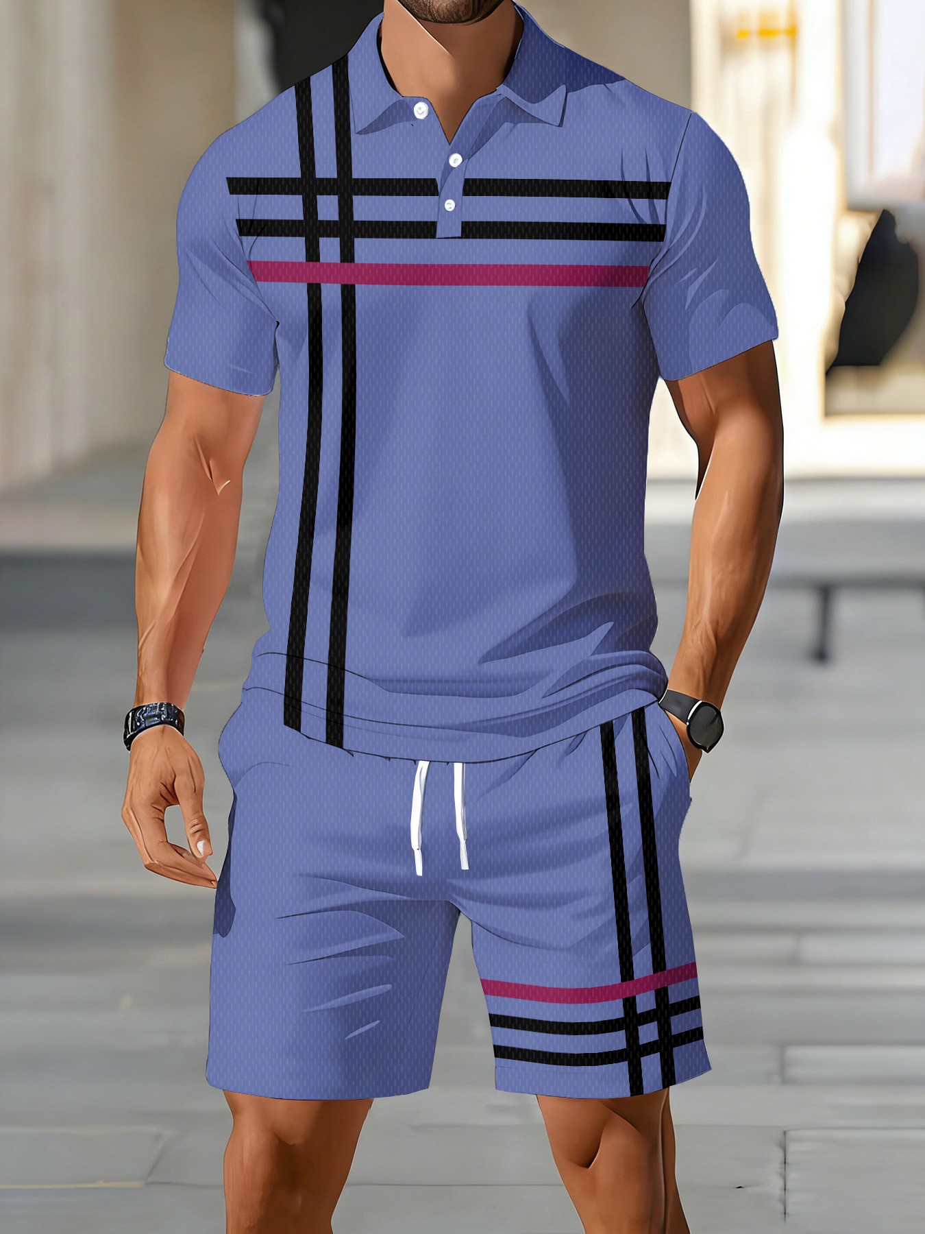 Ensemble de polos pour hommes  - Street Fashion Summer 2026 avis et prix