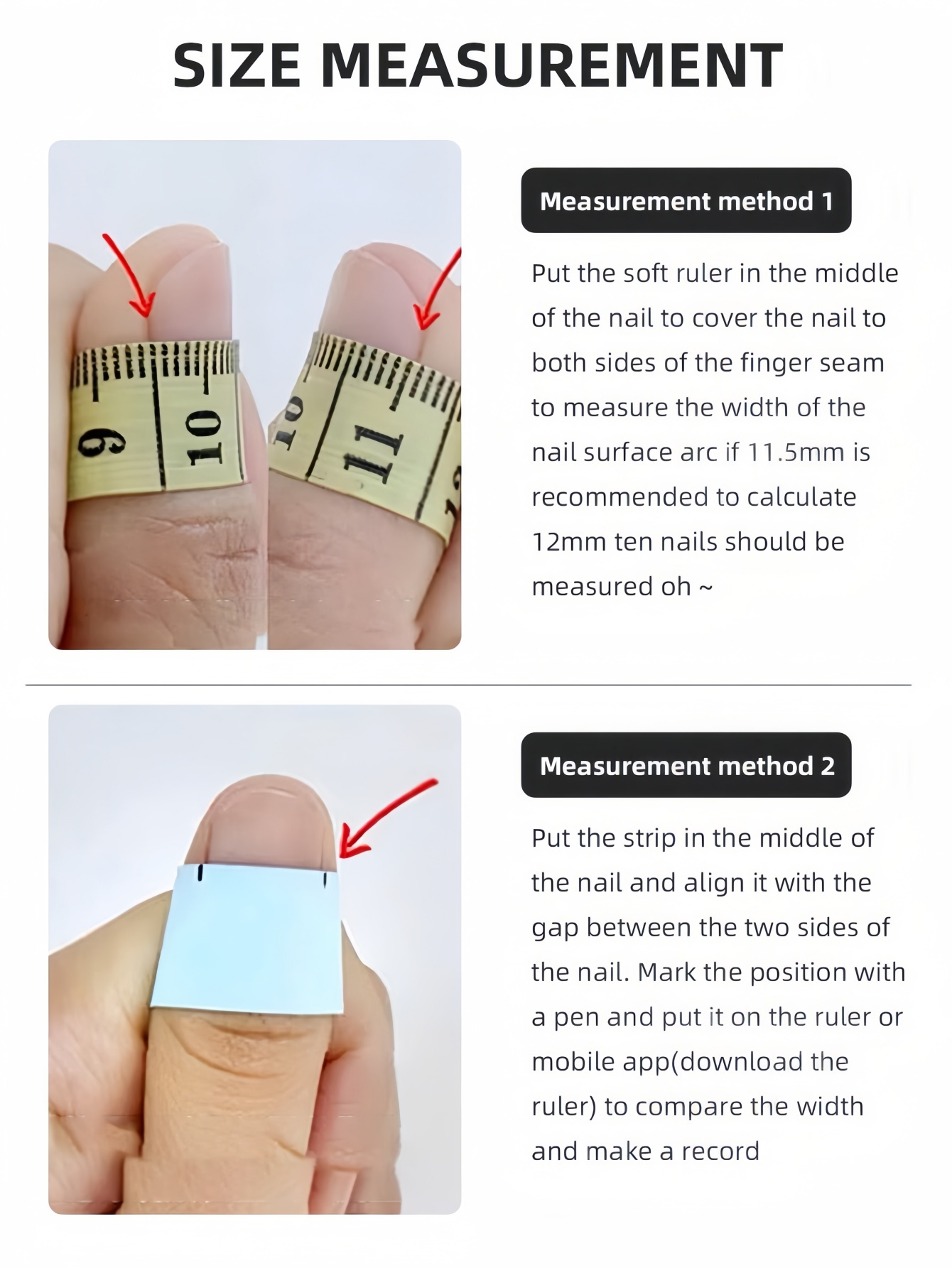 10 faux ongles longs trapézoïd - Street Fashion Look avis et prix