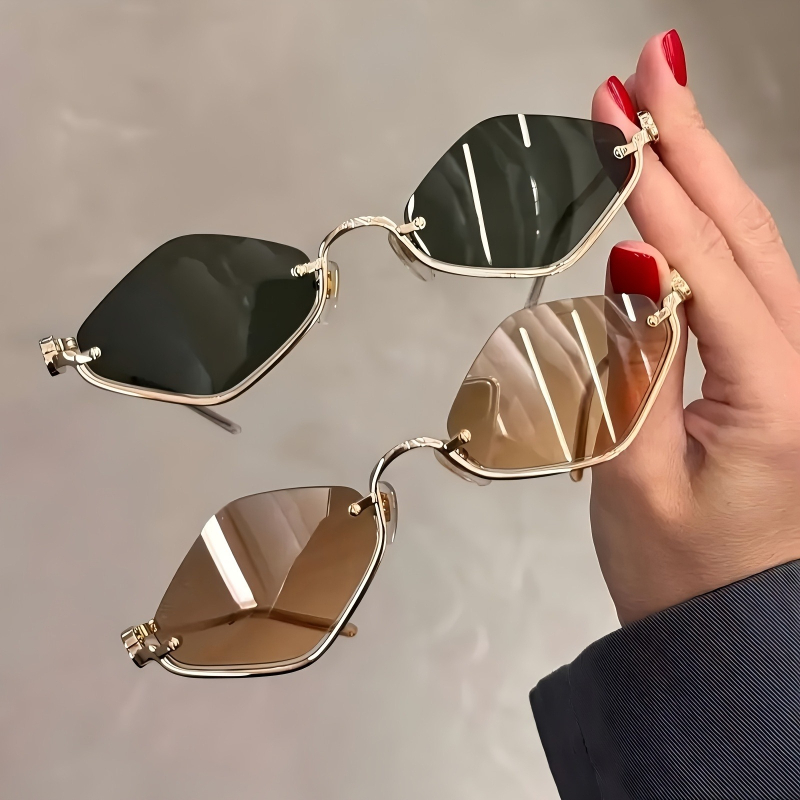 Nouvelle monture demi-cercle d - Street Fashion Look avis et prix