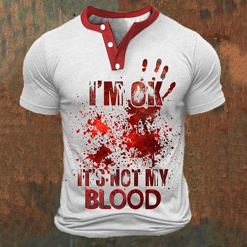 T-shirts Henley pour hommes av - Street Summer Fashion avis et prix
