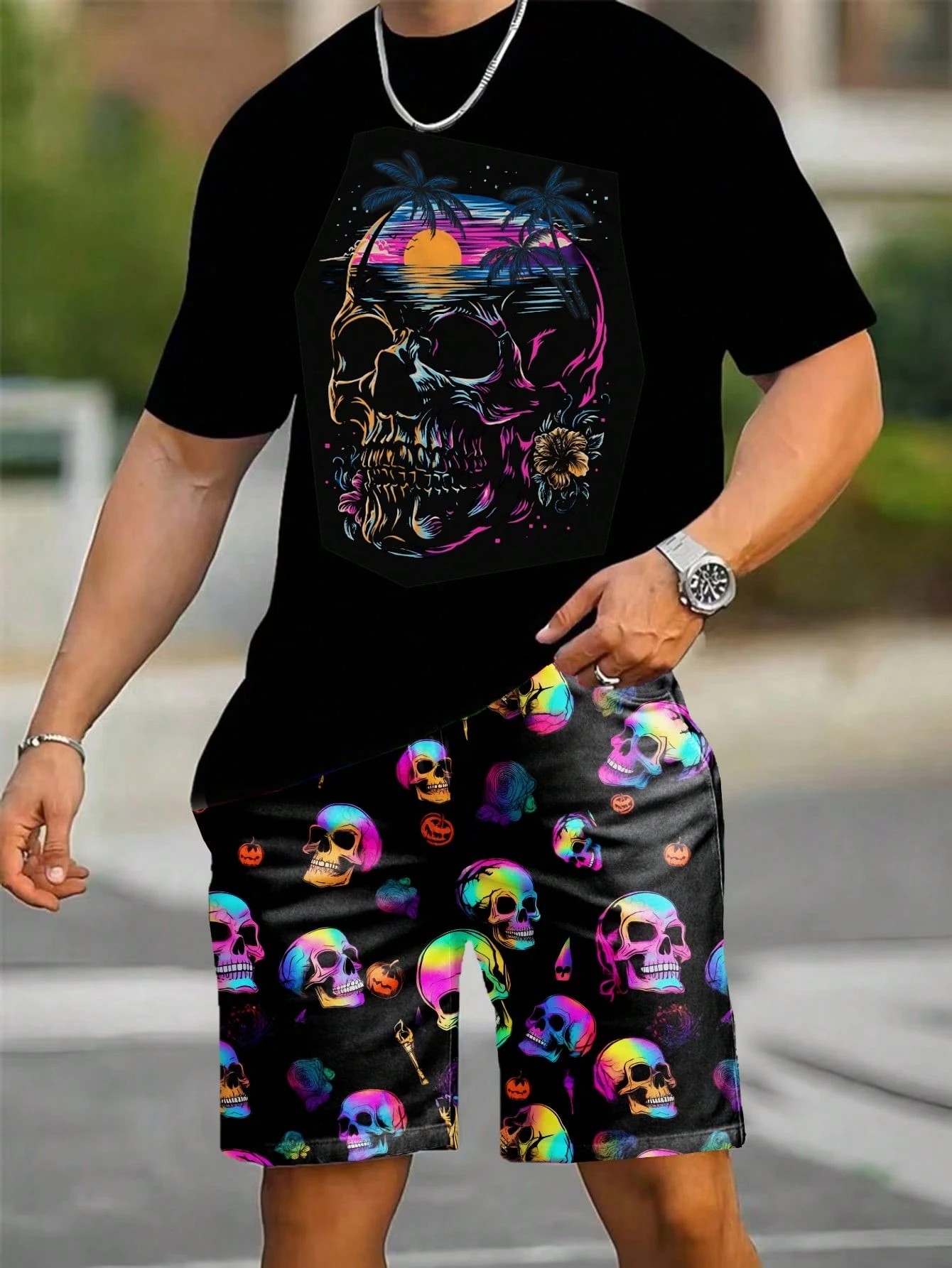Nouvel ensemble short et t-shi - Street Fashion Summer 2026 avis et prix
