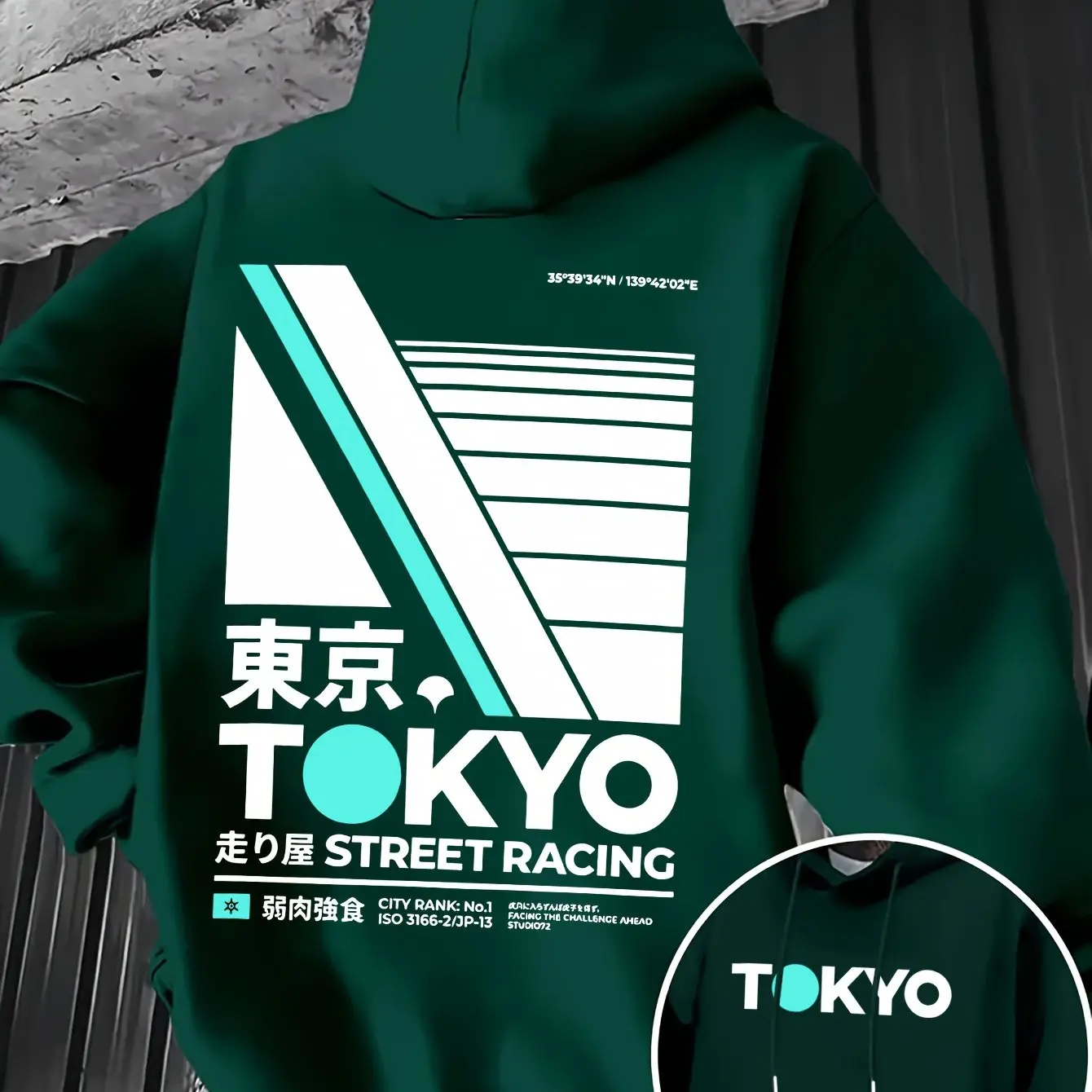 Sweat à capuche rétro JDM Toky - Street Fashion In Tokyo avis et prix