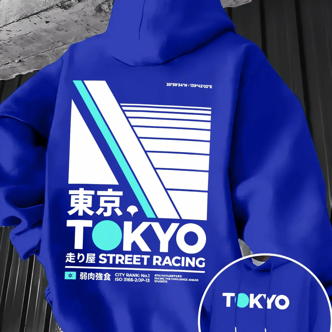 Sweat à capuche rétro JDM Toky - Street Fashion In Tokyo avis et prix