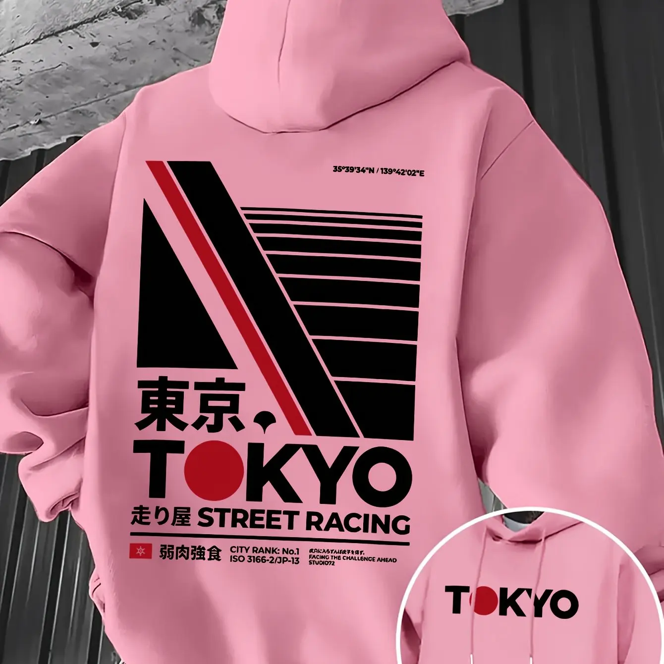 Sweat à capuche rétro JDM Toky - Street Fashion In Tokyo avis et prix