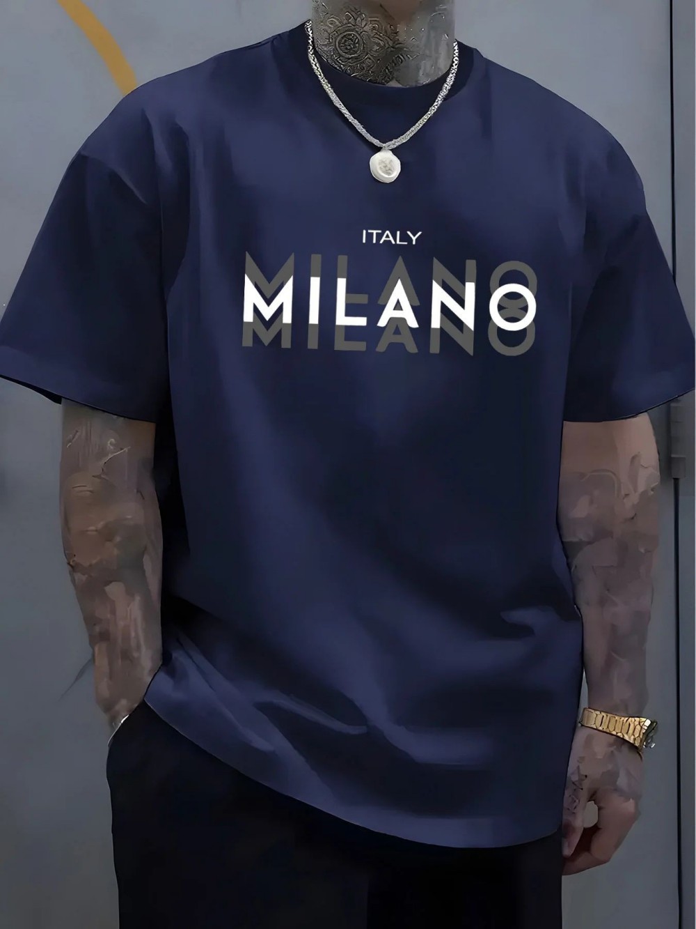 T-shirt de sport unisexe MILAN - Street Fashion Milano avis et prix