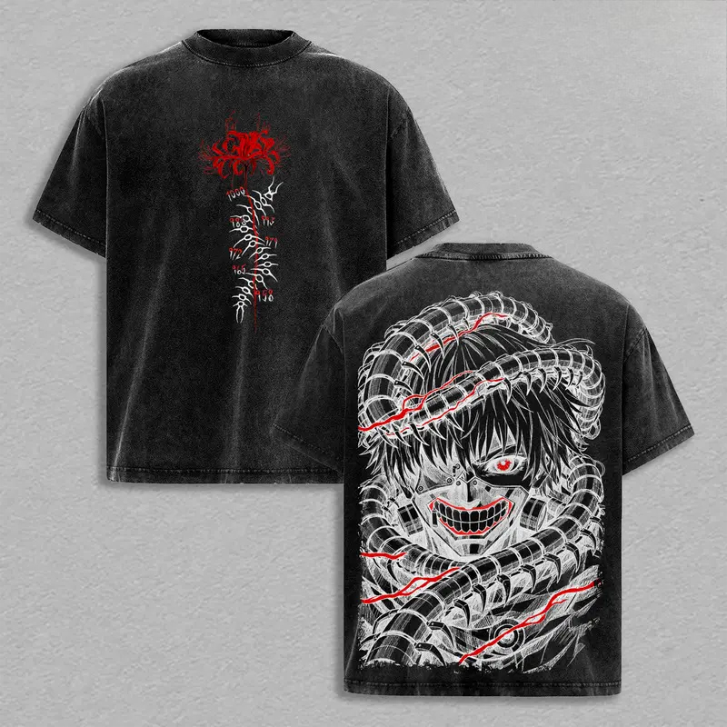 T-shirt rétro Manga Kaneki Ken - Street Fashion In Tokyo avis et prix